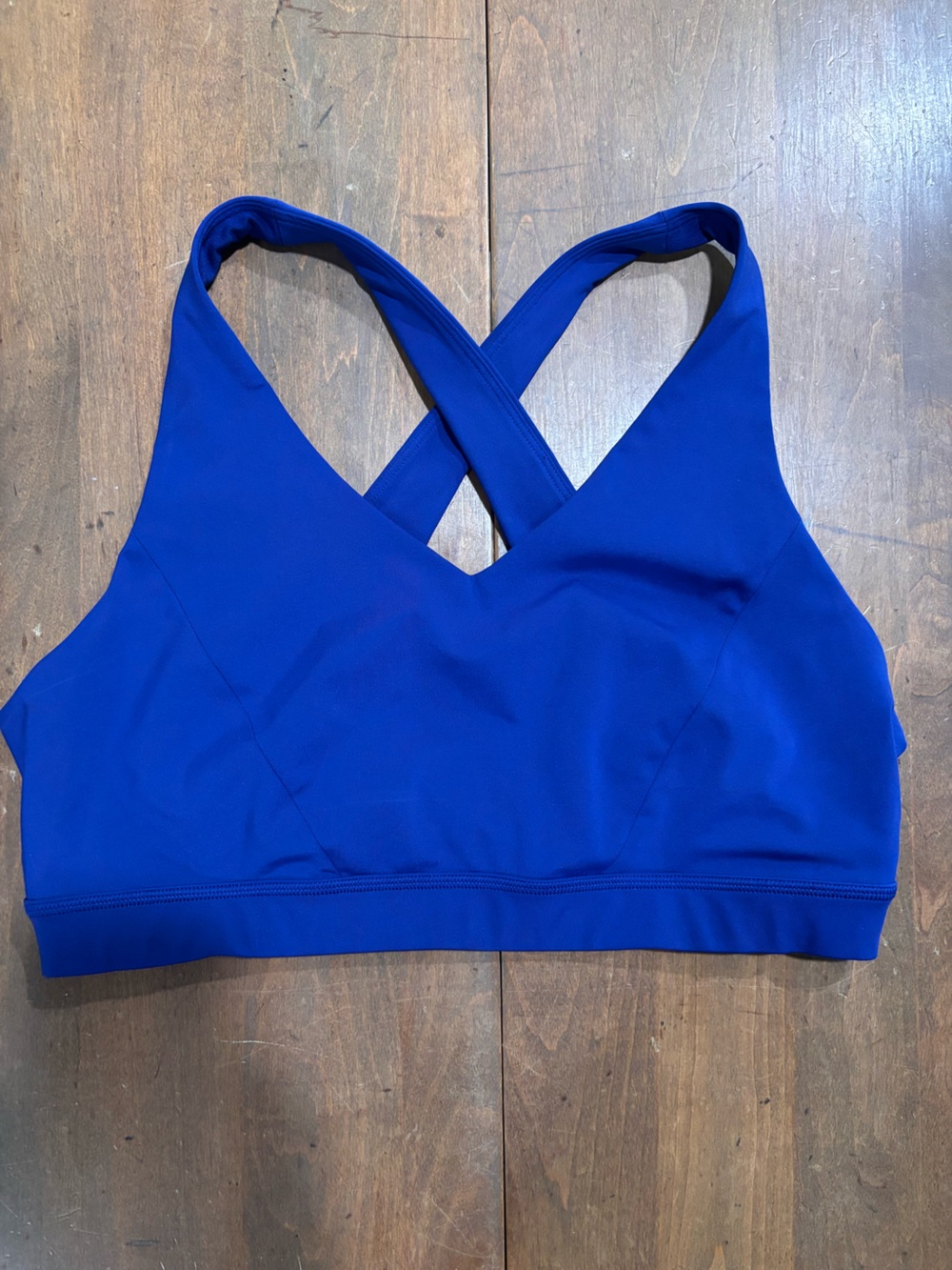 Lululemon Crossback Sports Bra - Wild Bluebell - fits like L/XL
